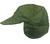 Olive green Swedish Military issue cold weather combat trapper hat