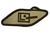 Royal Tank Regiment Crew Cloth TRF Badge Patch Sew On Tank Badge - thumbnail image 2