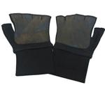 Next product: Military Issue leather Palmed Fingerless Technician / Mechanic Gloves