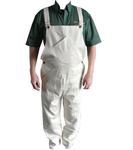 Next product: New Cotton Off White 100% Cotton Un Bleached Bib And Brace Overalls