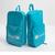 Light Cyan Blue Unicef Humanitarian bags / rucksacks