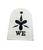 Naval Badge WE Weapons Engineering Royal Navy Badges - white working dress