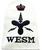 Naval Badge WESM weapons engineer submariner naval cloth badge - white working dress