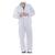 White Boiler Suit Poly Cotton Boilersuit Coverall With presstud front, New - thumbnail image 5