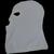 3 Hole Cotton Balaclava In Olive  - thumbnail image 3